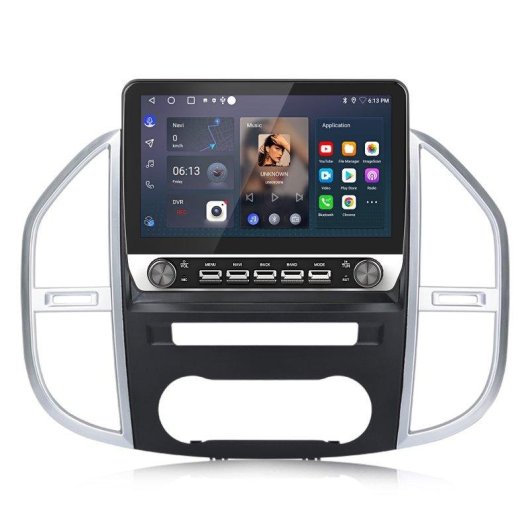 Autoradio JUNSUN 10.1 Carplay Android Auto GPS Mercedes Vito