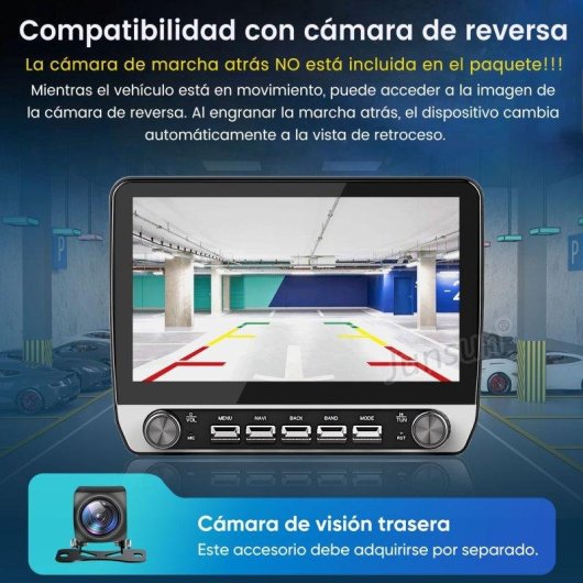Autoradio JUNSUN 10.1 Carplay Android Auto GPS Mercedes Vito