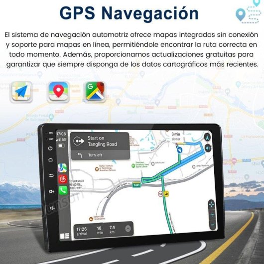 Autoradio JUNSUN Outlander Android 15 2+64GB CarPlay GPS