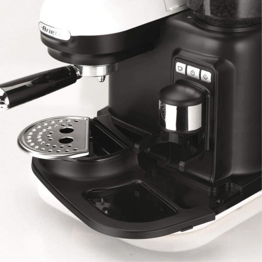 Cafetière expresso Ariete 1318/01 0,8 L 15 Bars avec moulin et mousseur