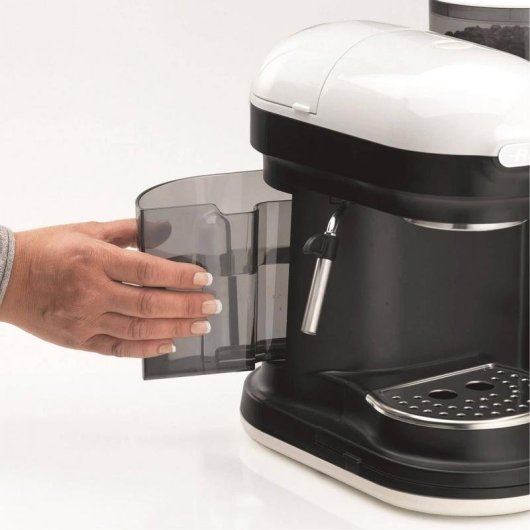 Cafetière expresso Ariete 1318/01 0,8 L 15 Bars avec moulin et mousseur