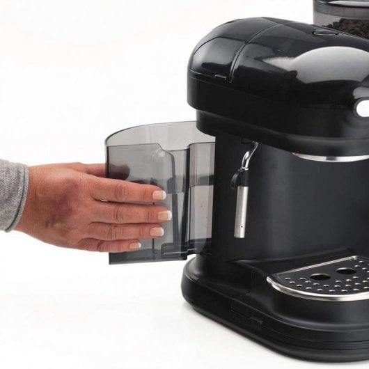 Espressomaschine Ariete 1318/02 0,8 L 15 Bar mit Mühle und Milchaufschäumer