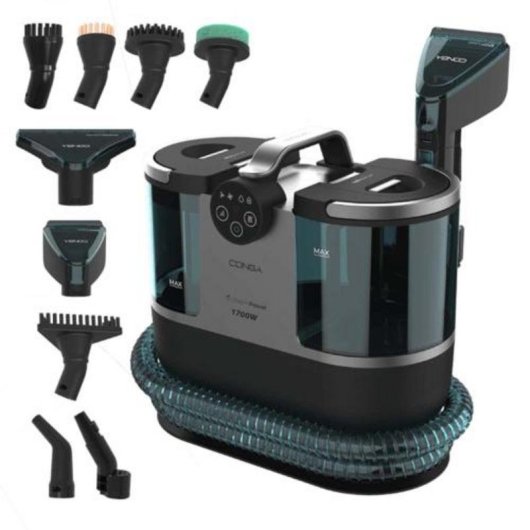 Aspirateur sans Sac Cecotec 1700W 1,6L 0,95L Gris 3 en 1 Nettoyage Tissus