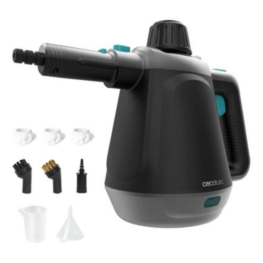 Limpador a vapor Cecotec 1200W 400ml 3,5 bar com acessorios