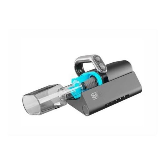 Aspirapolvere senza Sacco Black & Decker 400W Ciclone Filtro HEPA 400 ml Grigio
