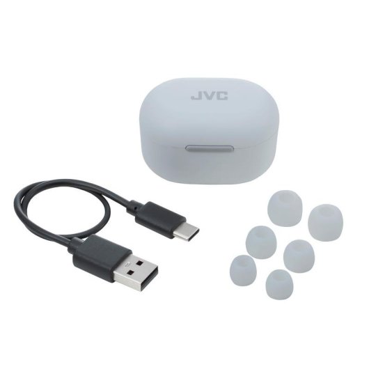 Auriculares JVC HA-A30T Bluetooth TWS Intra-auriculaires Blancs pour Appels et Musique