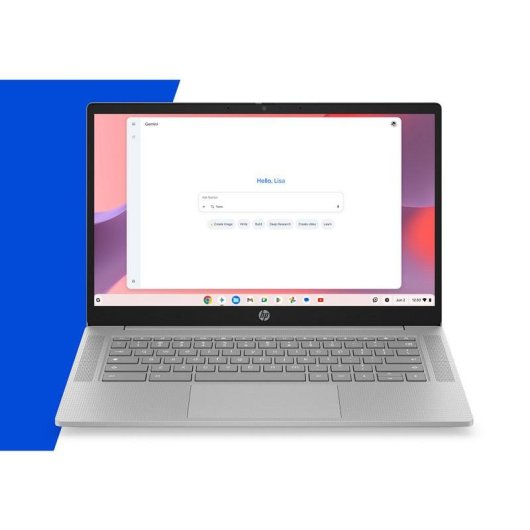 Portátil HP Chromebook 14a-nm0006nsx 14" MediaTek Kompanio 8GB 128GB UFS ARM Mali-G57 ChromeOS