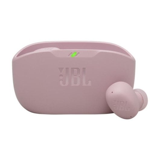 Auriculares JBL Wave Buds 2 sem fios Bluetooth com Cancelamento de Ruído e IP54 rosa