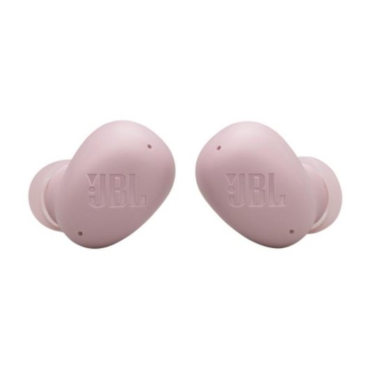 Auriculares JBL Wave Buds 2 sem fios Bluetooth com Cancelamento de Ruído e IP54 rosa