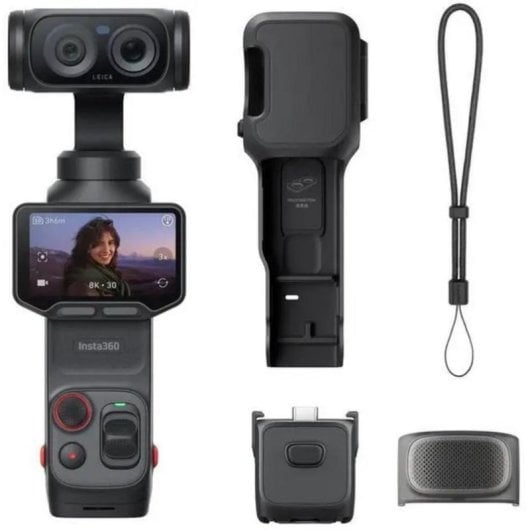 Action Kamera Insta360 Luna Ultra 8K UltraHD WIFI BT Teleobjektiv Erweiterte Stabilisierung UltraWide