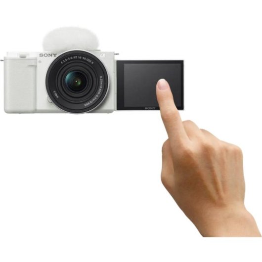 Cámara Mirrorless Sony Alpha ZV-E10 24,2MP 6000x4000 16-50mm 4K Ultra HD Bluetooth