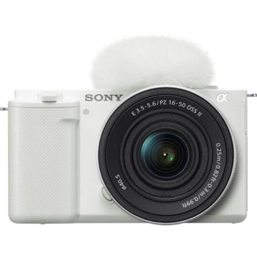 Cámara Mirrorless Sony Alpha ZV-E10 24,2MP 6000x4000 16-50mm 4K Ultra HD Bluetooth