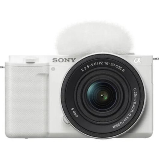 Cámara Mirrorless Sony Alpha ZV-E10 24,2MP 6000x4000 16-50mm 4K Ultra HD Bluetooth