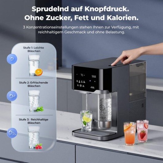 Purificador de agua Hydrofast C300 encimera ósmosis inversa agua fría y con gas