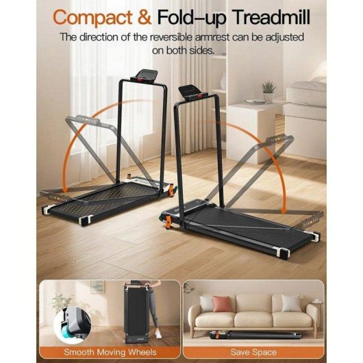 Tapis de course Akluer 520A-B 2,5HP Double Face Massage LED