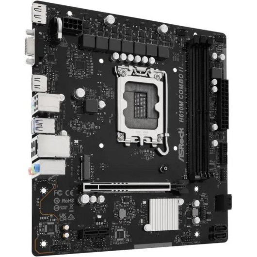 Carte mère ASRock H610M COMBO II Intel H610 LGA 1700 DDR4/DDR5 Micro ATX