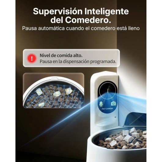Comedero Inteligente Petkit YumShare SOLO 2 Cámara AI 1080p Reconocimiento Facial