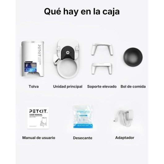 Comedero Inteligente Petkit YumShare SOLO 2 Cámara AI 1080p Reconocimiento Facial