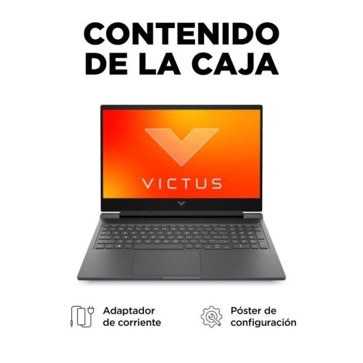 Portátil HP Victus Gaming 16-s0018ns 16,1" AMD Ryzen 7 7840HS 16GB 512GB SSD RTX 4050 Windows 11