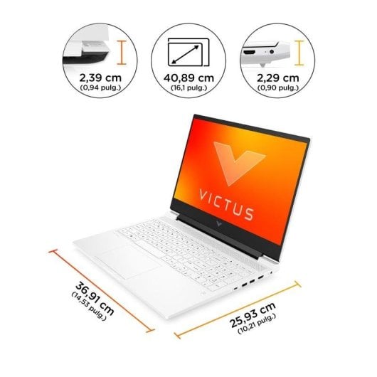 Portátil HP Victus Gaming 16-s0018ns 16,1" AMD Ryzen 7 7840HS 16GB 512GB SSD RTX 4050 Windows 11