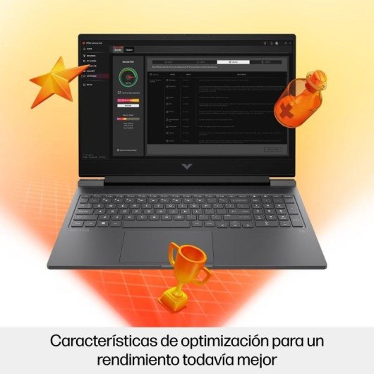 Portátil HP Victus Gaming 16-s0018ns 16,1" AMD Ryzen 7 7840HS 16GB 512GB SSD RTX 4050 Windows 11