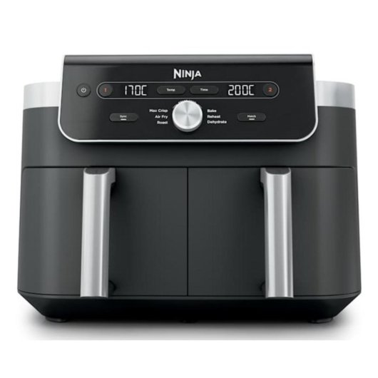 Heißluftfritteuse Ninja DualZone MAX 9,5L 2470W Doppel mit Display