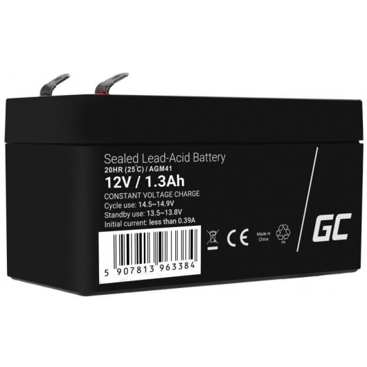 Bateria Green Cell AGM41 12 V 1,3 Ah VRLA UPS