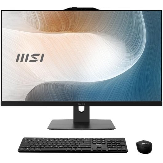 PC Tout-en-un MSI Modern AM242P 1M-1848AT Intel Core 3 8Go 256Go SSD Intel Graphics 23.8" Windows 11 Pro