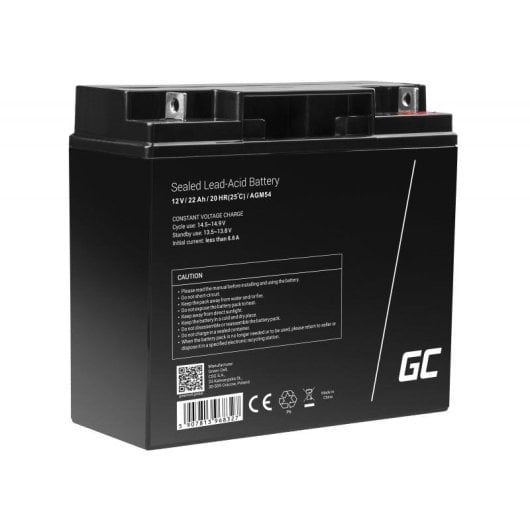 Batería de vehículo Green Cell AGM54 22 Ah 12 V sin mantenimiento