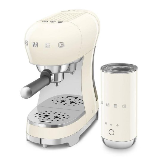 Cafetera Espresso Smeg ECF12BLEU 1,1 L 15 bares con espumador de leche
