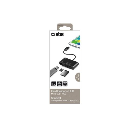 Kartenleser SBS TTCABLEREADER MicroSD MMC SD MicroUSB