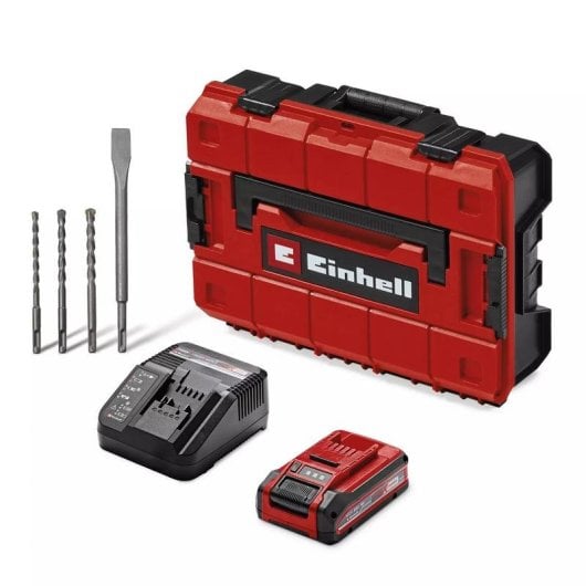 Martillo perforador Einhell TP-HD 18/28 Li BL+4 18V 3Ah 3J