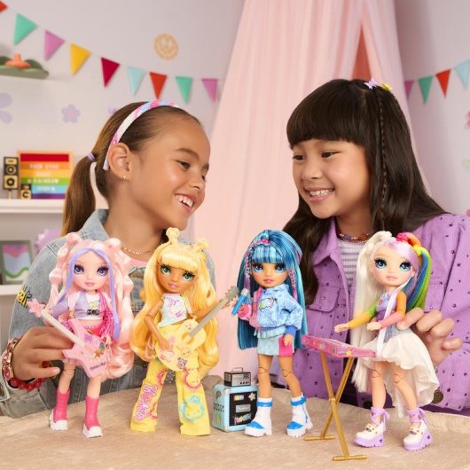 Poupee Rainbow High Skyler Junior High Rockband Multicolore