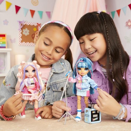 Poupee Rainbow High Skyler Junior High Rockband Multicolore