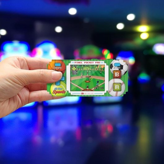 My Arcade Pixel Pocket Pro Portable Arcade 2" Vert