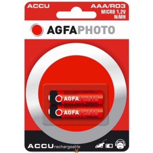 Pilha AGFAPHOTO NiMH Micro AAA 1000 mAh 1,2 V