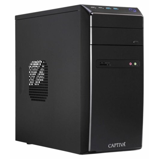 PC de bureau CAPTIVA 95679 AMD Ryzen 5 5600G 32GB 2TB SSD Radeon WiFi 6