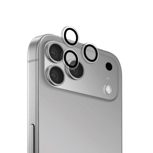 Protecteur de lentille PURO iPhone 17 Pro verre trempé transparent