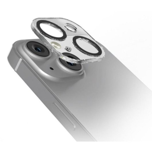 Protector de lente de cámara SBS para iPhone 15/15 Plus vidrio templado resistente a impactos