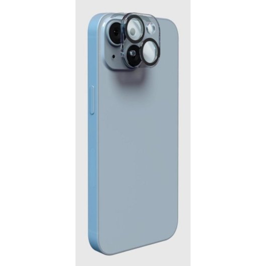 Protector de lente de cámara SBS para iPhone 15/15 Plus vidrio templado resistente a impactos