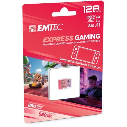 Speicherkarte Emtec ECMSDM128GEXG 128 GB MicroSDXC UHS-I 880 MB/s