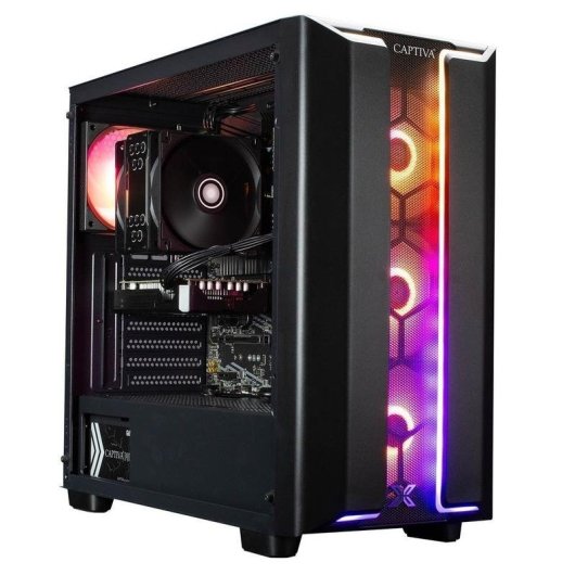 PC Sobremesa Captiva R90-955 AMD Ryzen 5 7600X 32GB 1TB SSD RTX 5090 Wi-Fi 6