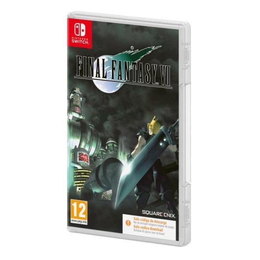 Square Enix Final Fantasy VII, Nintendo Switch, Código en una caja