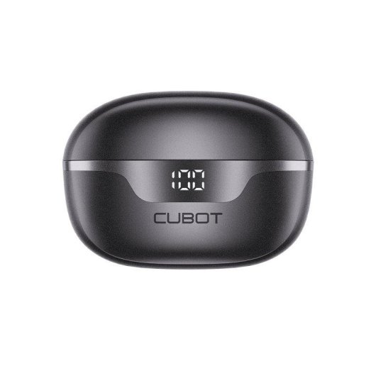 Auriculares Cubot Neo 1a inalámbricos Bluetooth 6.0 ultraligeros con IPX5 negro