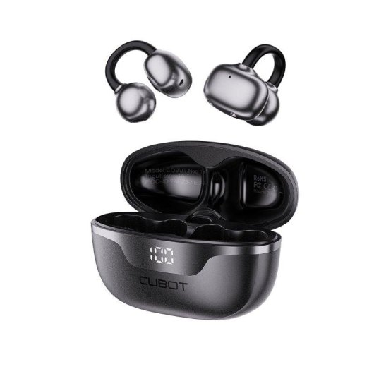 Auriculares Cubot Neo 1a inalámbricos Bluetooth 6.0 ultraligeros con IPX5 negro