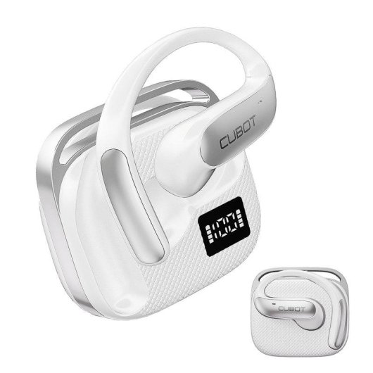 Auriculares Cubot Vibe R3 inalámbricos Bluetooth 6.0 OWS deportivos blancos