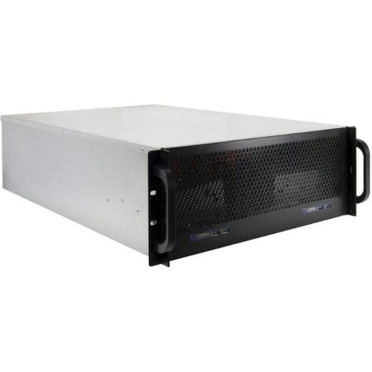 Server Inter-Tech 4U-465M2 Dual Mini-ITX 6 Bays 4U Rack Schwarz