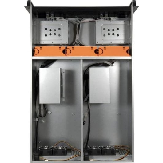 Server Inter-Tech 4U-465M2 Dual Mini-ITX 6 Bays 4U Rack Schwarz