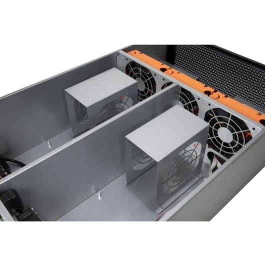 Server Inter-Tech 4U-465M2 Dual Mini-ITX 6 Bays 4U Rack Schwarz