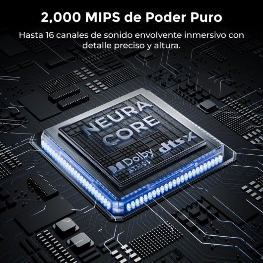 Barra de Sonido Ultimea Skywave X100 9.1.6 1500W HDMI eARC Bluetooth THX